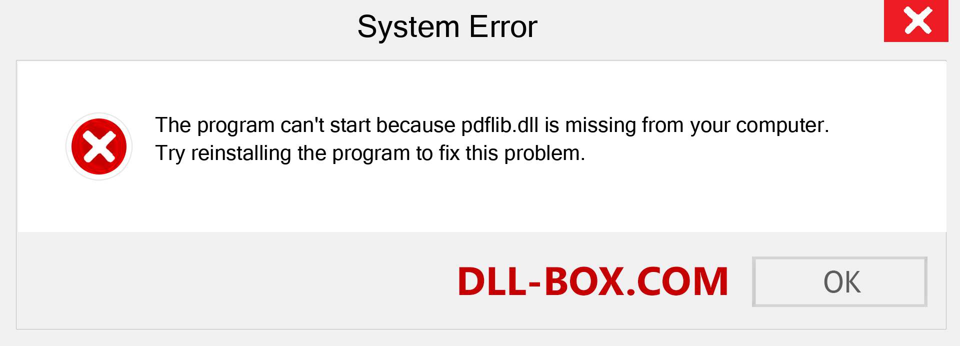  pdflib.dll file is missing?. Download for Windows 7, 8, 10 - Fix  pdflib dll Missing Error on Windows, photos, images